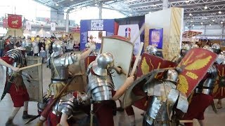 Тренировка римских легионеров  Roman legionaries training [upl. by Naejeillib]