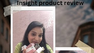 insight cosmetic product review under rupees 200₹ [upl. by Sinnelg]