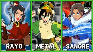 Las 12 HABILIDADES de CONTROL ESPECIALES más PODEROSAS  La Leyenda de Aaang y Korra Avatar [upl. by Telracs]