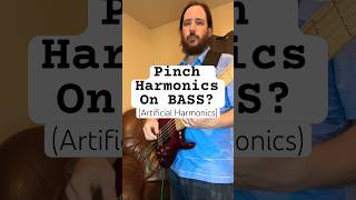 PINCH HARMONICS ON BASS [upl. by Islaen]