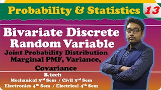 BIVARIATES Discrete Random Variable JOINT PMF  Probability amp Statistics By Aditya Sir [upl. by Shermie]