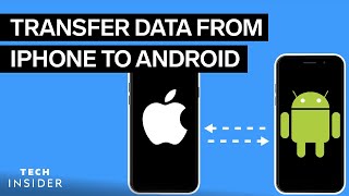 How To Transfer Contacts From iPhone To Android  Tech Insider [upl. by Chiquita]