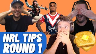 Just The Tip  NRL Round 1 Tips  quotCancelledquot [upl. by Niela990]