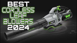 Best Cordless Leaf Blowers 2024  Top Battery Powered Garden Tools  Fall Edition [upl. by Savannah]