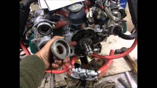 Rotax 912 starting kickback with faulty sprag clutch [upl. by Ylliw411]