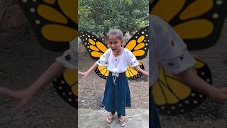 Butterfly Butterfly 🤔😱🤣👌🦋 butterfly butterflydance shorts dance school funny comedy [upl. by Dihgirb990]