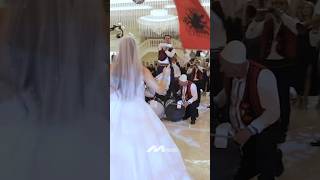 Valentina amp Beçir 💃🏻🕺 MProduction dasmashqiptare mproduction viral wedding albania fy [upl. by Aihsila]