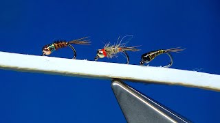 Tying 3 Deadly Nymph Patterns on a size 24 Jig Force Hook with Davie McPhail [upl. by Dibbrun]