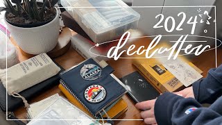 daily log diaries  stationery declutter and organization and the rings streak is broken [upl. by Bethena]