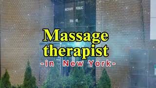 Kured TherapyMassage Therapist in New York [upl. by Icyak]