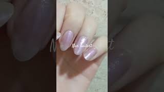 shellacshellacNurnailartgellack gelaknails nailart nailkesvett kesvet kesvetbenionecikar [upl. by Ysak]