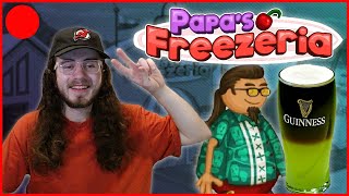 unemployed man plays Papas Freezeria LIVE [upl. by Auohs592]