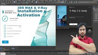 How to Install 3DS MAX and VRay [upl. by Absa]