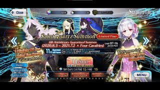 FGO NA 6th Anniversary Lucky Bag GSSR  The Final God arrives [upl. by Esertap]