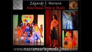 MACRAME ARTE Y MODA  VESTIDOS EN MACRAME [upl. by Aryamo]