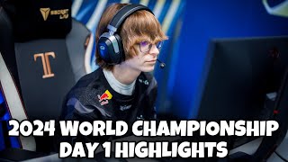 RLCS 2024 WORLD CHAMPIONSHIP DAY 1 HIGHLIGHTS  ALL ROUND 1 MATCHES [upl. by Aniluap]