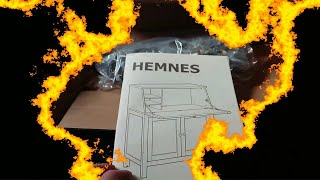 Ikea Hemnes secretary assembly and impressions [upl. by Bela]