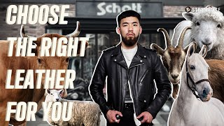 The Best Leather for a Jacket Cow vs Horse vs Heavy vs Light vs Goat vs Lamb vs Suede [upl. by Theresita]