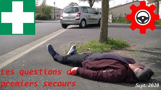 Questions de premiers secours  Lets Go Autoécole [upl. by Nanreh59]