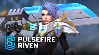 Pulsefire Riven Wild Rift Skin Spotlight [upl. by Tom]