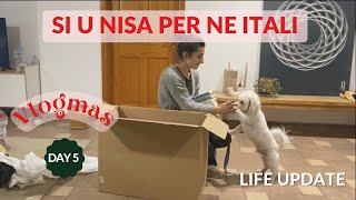 SI U NISA PER NE ITALI I VLOGMAS DAY 5 I NE CFARE PIKE JEMI ME TRANSFERIMIN I RECETE E SHPEJTE VLOG [upl. by Attevroc]