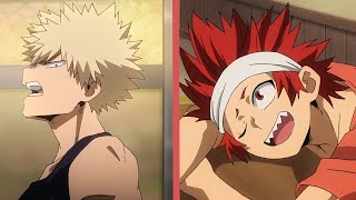 Bakugo amp Kirishima moments from Heroes Rising DUB [upl. by Hurty]