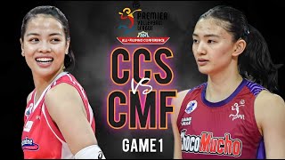 Creamline vs Choco Mucho PVL Finals Game 1  Pvl AllFilipino 2024 Live Scoreboard [upl. by Oiralednac614]