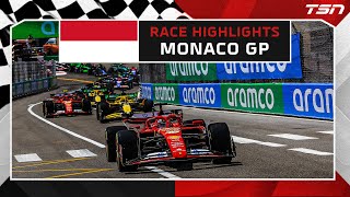 F1 RACE HIGHLIGHTS Monaco Grand Prix [upl. by Vanna]