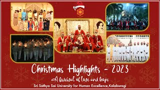 Christmas Highlights 2023 SSSUHE  PentagonMediaCenter [upl. by Ahsitra]