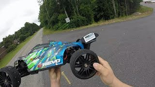 Traxxas Erevo20 107mph again  Ripple Killer [upl. by Shetrit]