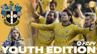 NEW CUSTOM KITS UNLEASHED  EA FC 24 CAREER MODE  YOUTH ACADEMY  SUTTON UNITED  EP17 [upl. by Ainuj]