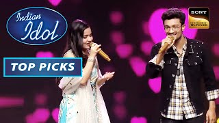 Yeh Raaten Yeh Mausam पर Rishi और Bidipta की लाजवाब Chemistry  Indian Idol 13  Top Picks [upl. by Elyrehc944]