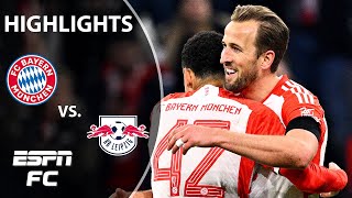 🙌 Kane came to PLAY 🙌 Bayern Munich vs RB Leipzig  Bundesliga Highlights  ESPN FC [upl. by Thesda746]