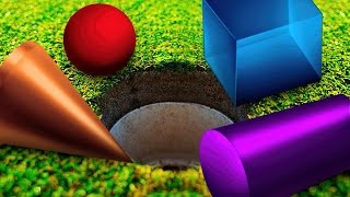 RANDOM SIZED RANDOM SHAPES  GOLF WITH FRIENDS [upl. by Tewell152]