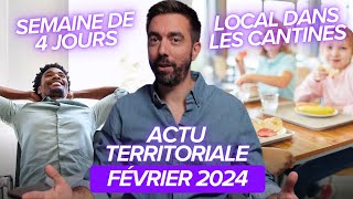 ACTU TERRITORIALE FÉVRIER 2024  Mayotte produits locaux dans les cantines semaine de 4 jours [upl. by Zaremski919]