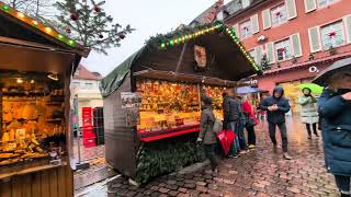 Triberg Germany Christmas market [upl. by Inatirb]