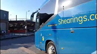 shearings coach approaching St Albans [upl. by Brownson665]