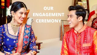 Our Engagement Ceremony  Shivani Bafna amp Shyam Shah [upl. by Alduino229]