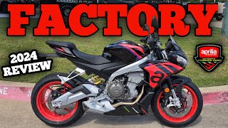 2024 APRILIA 660 FACTORY TUONO RIDE amp REVIEW  HONDA CBR 650S ENEMY review aprilia tuono660 [upl. by Rogers]