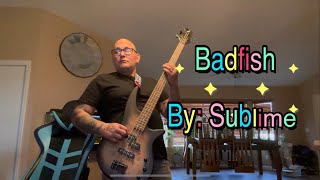 Badfish bySublime bass cover 2024 [upl. by Marjy]