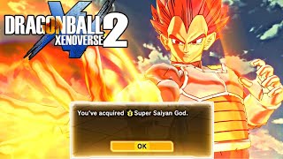 How to get Super Saiyan God transformation in DRAGON BALL XENOVERSE 2 [upl. by Shirah]