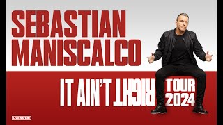 SEBASTIAN MANISCALCO at the AA Center Dallas TX VIDEO 081024 [upl. by Nort]