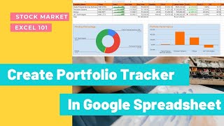 Portfolio Tracker Using Google Spreadsheet  Hindi [upl. by Yerroc]