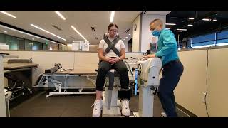 Strength Assessment  Knee  Isokinetic Knee Testing [upl. by Yrocal]