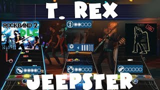 T Rex  Jeepster  Rock Band 2 DLC Expert Full Band October 5th 2010 [upl. by Barabas64]