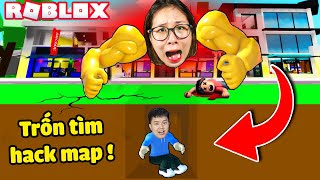 Trốn tìm hack map troll quỷ đầu to phá hủy mọi thứ để bắt người trốn  bqThanh Trốn Siêu Kỹ Ốc Thua [upl. by Grantley218]