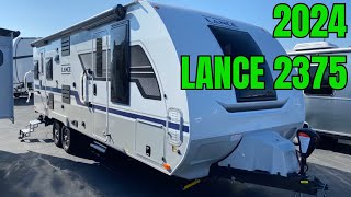 THE AMAZING 2024 LANCE TRAVEL TRAILER 2375 ROOM TO GO camping traveltrailer [upl. by Maunsell]