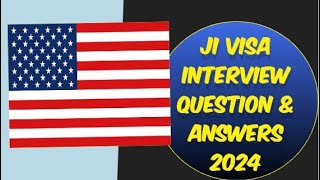 J1 visa Questions and Answers  J1 visa interview  2024  Usa J1 Visa [upl. by Mungo]