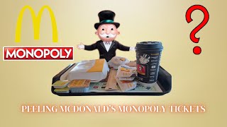 Playing McDonalds Monopoly  Part 9 2023 [upl. by Araem314]