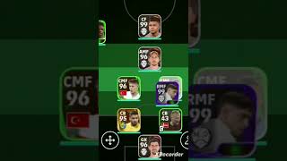 Real Madrid squad  4 213 Formation  e foodball  shorts [upl. by Sarad]